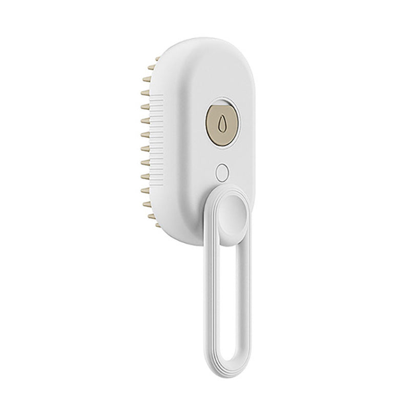 3‑in‑1 Electric Steam Pet Grooming Brush
